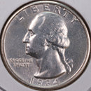 1934 Washington Silver Quarter, Mint State Uncirculated Coin, Store