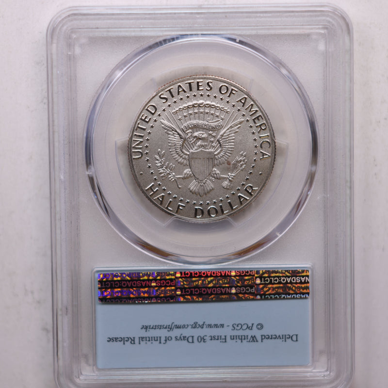 2017-S Kennedy CLAD ENHANCED Half Dollar, PCGS SP-70, Store Sale