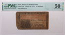 March 25, 1776, New Jersey Colonial Currency, PMG Certified AU-50, Store