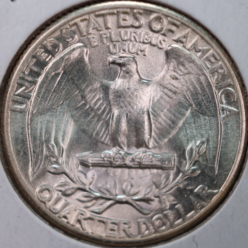 1935 Washington Silver Quarter, Mint State Uncirculated Coin, Store
