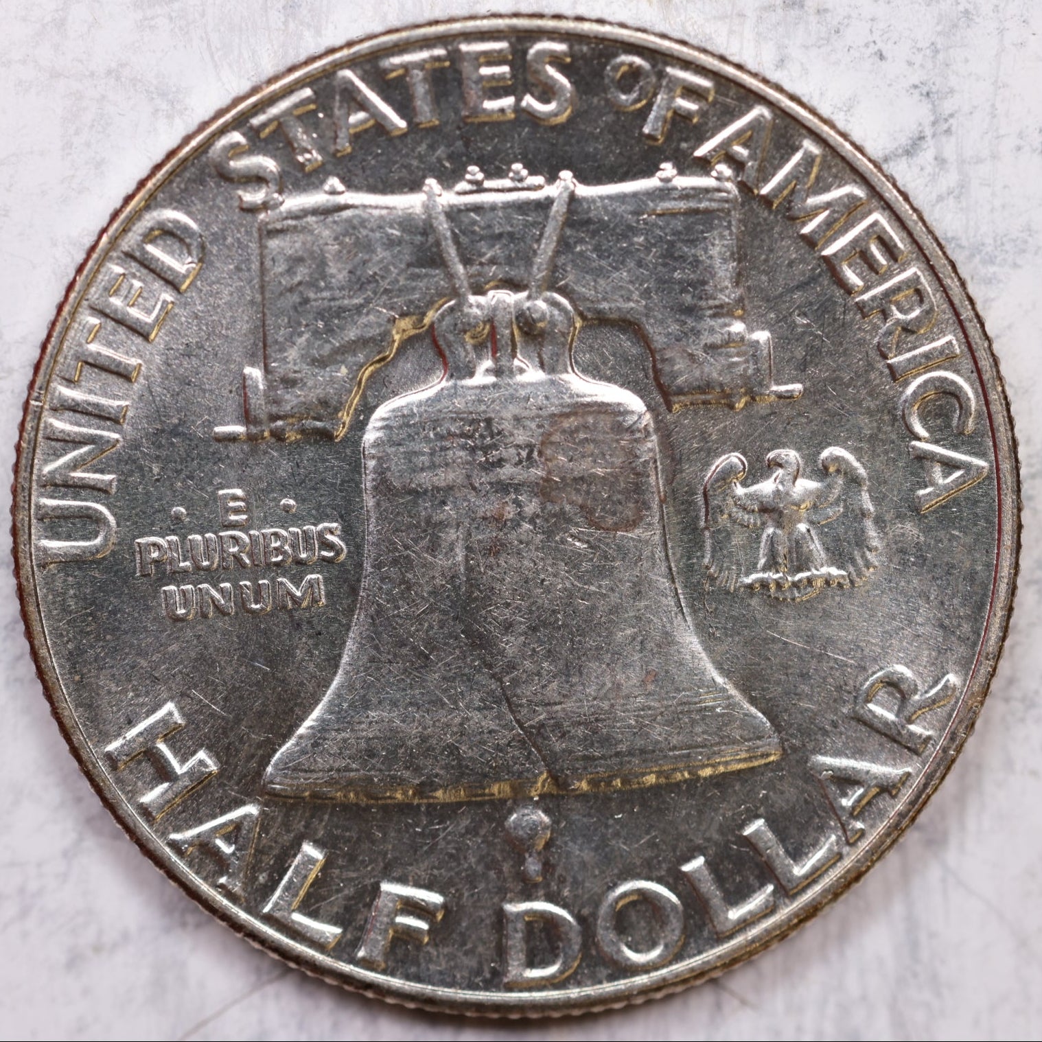 1960 Franklin Half Dollar, Uncirculated Coin, Store #HR1292