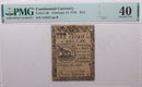 February 17, 1776, Continental Currency, PMG Certified Extra Fine-40, Store