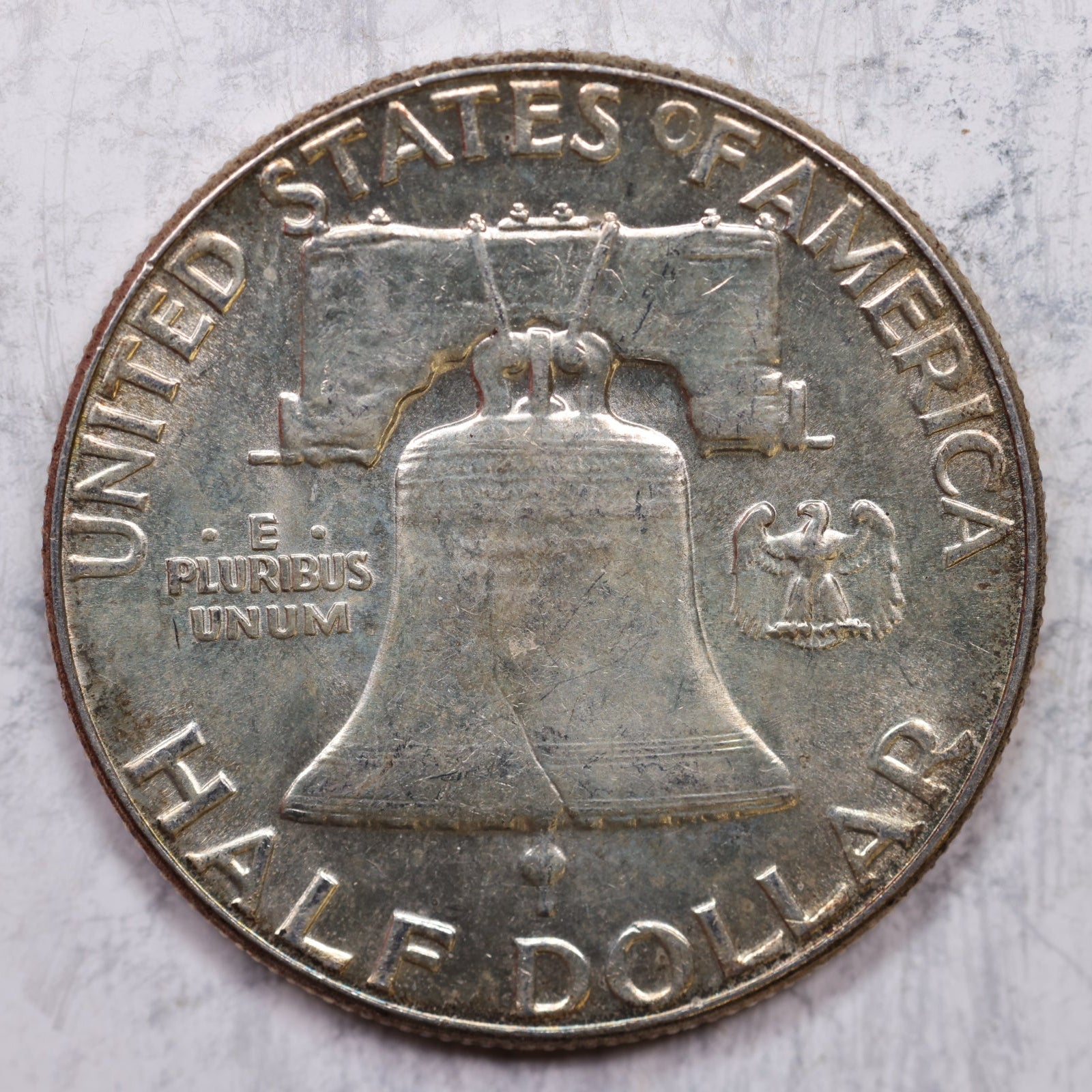 1961 Franklin Half Dollar, Mint State Uncirculated Coin, Store #HR1294