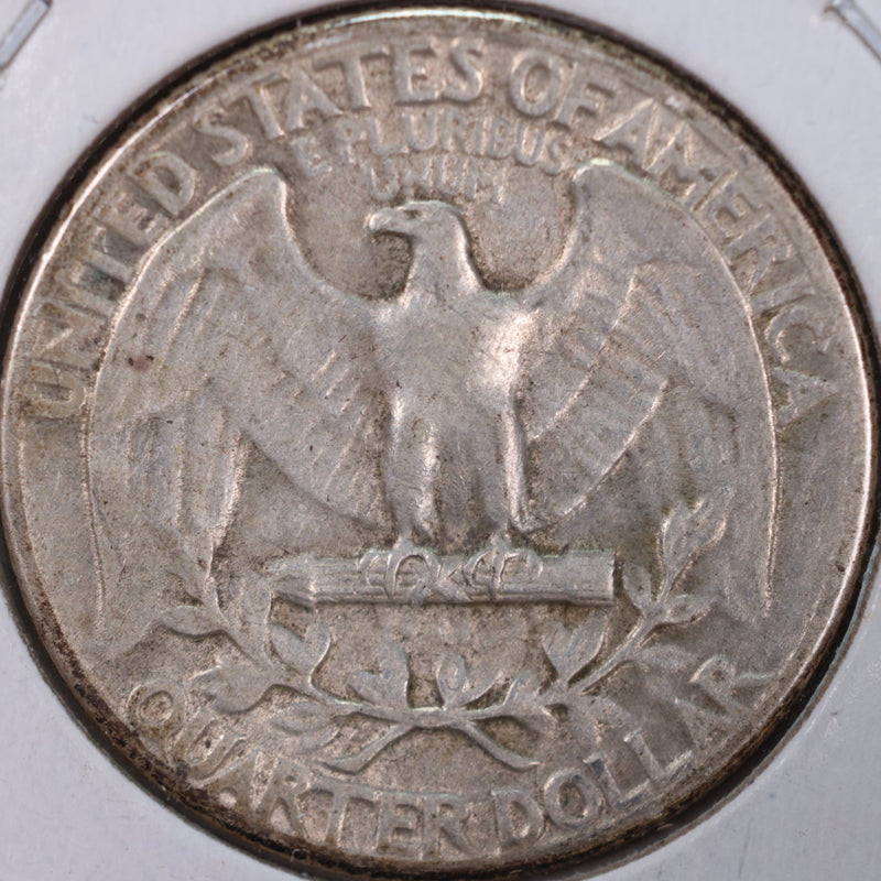 1935 Washington Silver Quarter, Very Fine Circulated Coin, Store