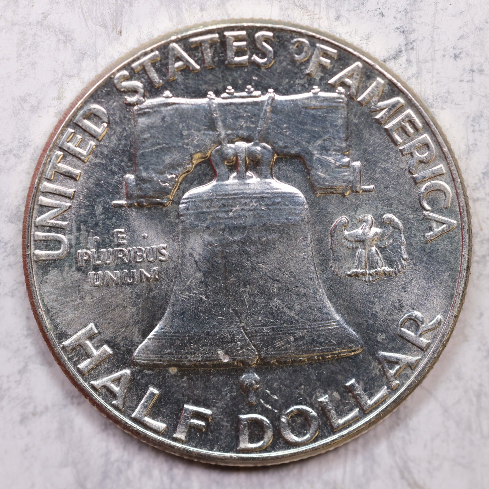 1962 Franklin Half Dollar, Mint State Uncirculated Coin, Store #HR1303