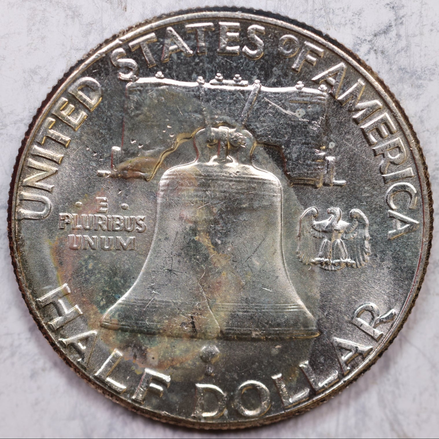 1963 Franklin Half Dollar, Mint State Uncirculated Coin, Store #HR1304