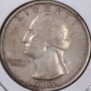 1935-S Washington Silver Quarter, Very Fine Circulated Coin, Store