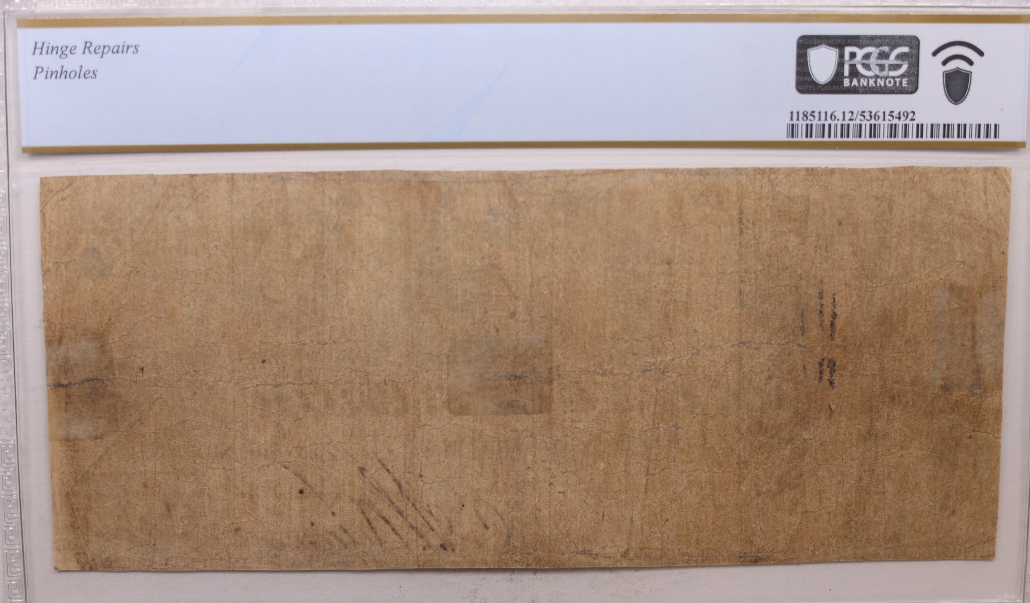 1840 $2, St Clair, MI, Obsolete Currency, MI-365-G52, PCGS F-12, Store #GMI0116.