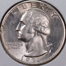 1936 Washington Silver Quarter, Mint State Uncirculated Coin, Store