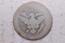 1893-S Barber Silver Quarter., About Good., Circulated Coin., Store