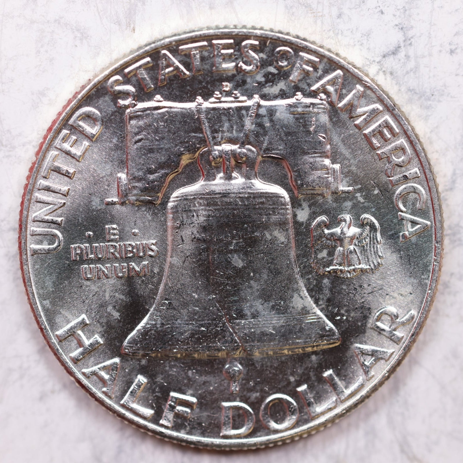 1963-D Franklin Half Dollar, Mint State Uncirculated Coin, Store #HR1321