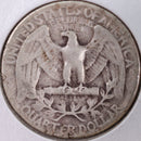 1939 Washington Silver Quarter, Very Fine Circulated Coin, Store