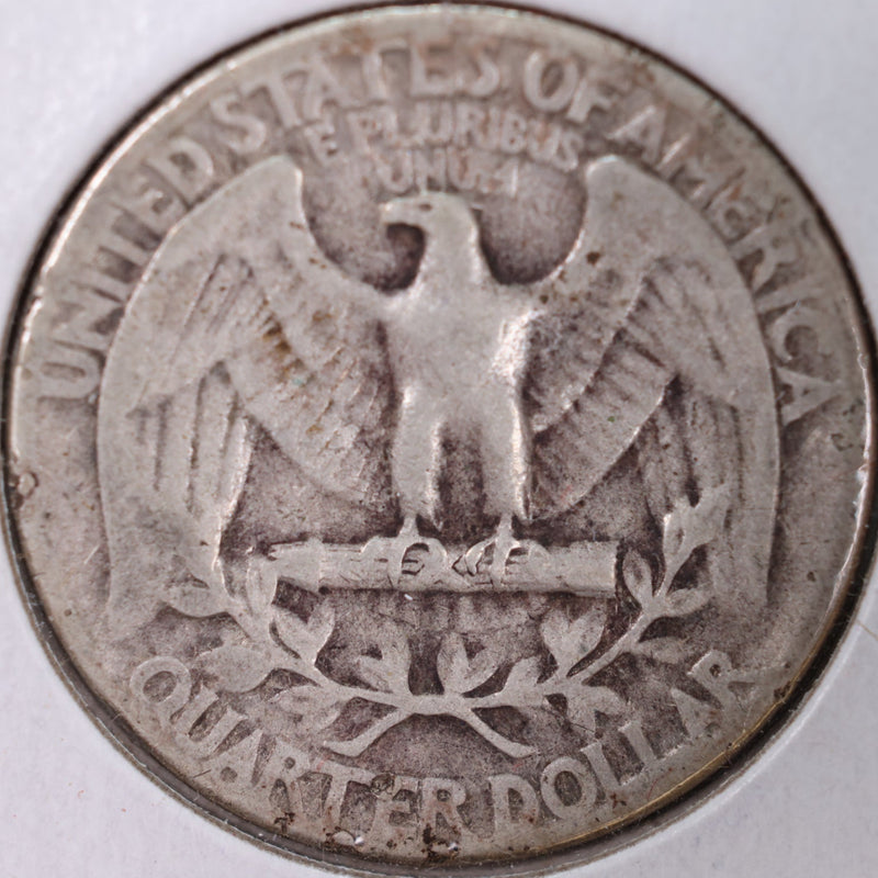 1939 Washington Silver Quarter, Very Fine Circulated Coin, Store