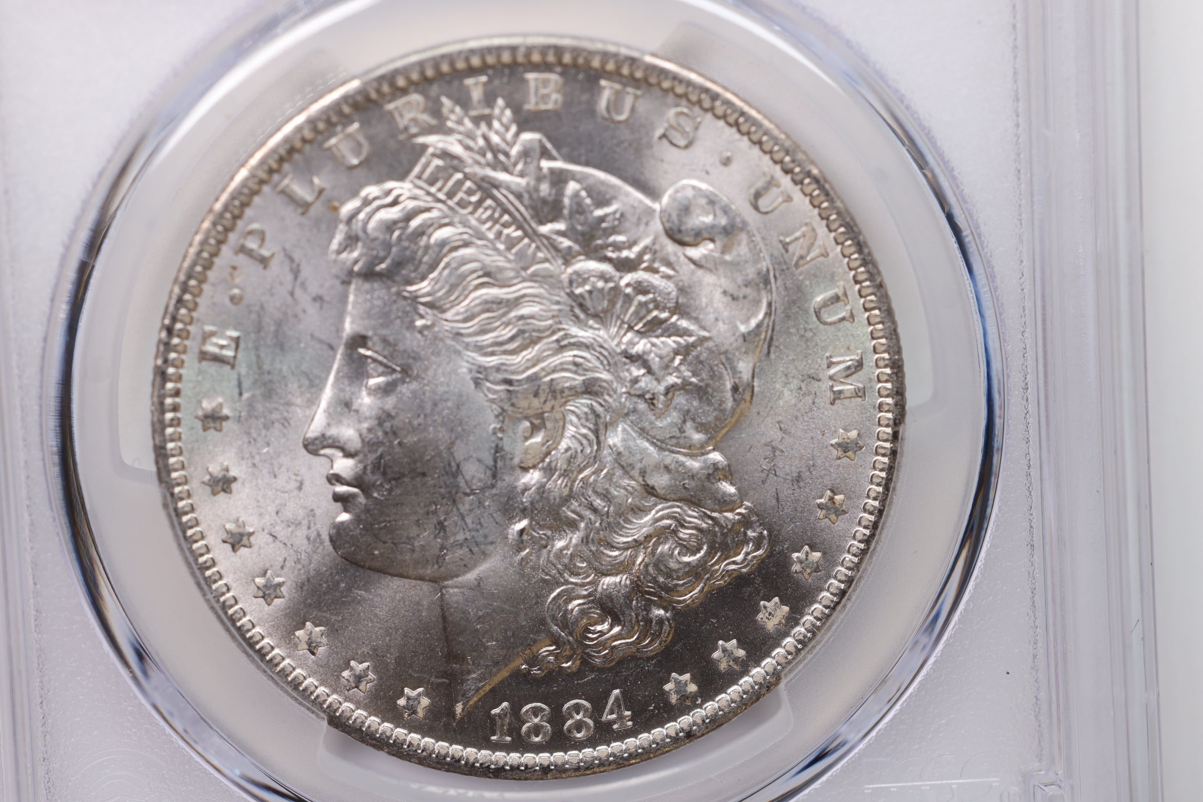 1884-O Morgan Silver Dollar, PCGS Certified, MS63. Large SALE #88080