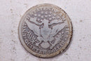 1895-O  Barber Silver Quarter., Good., Circulated Coin., Store