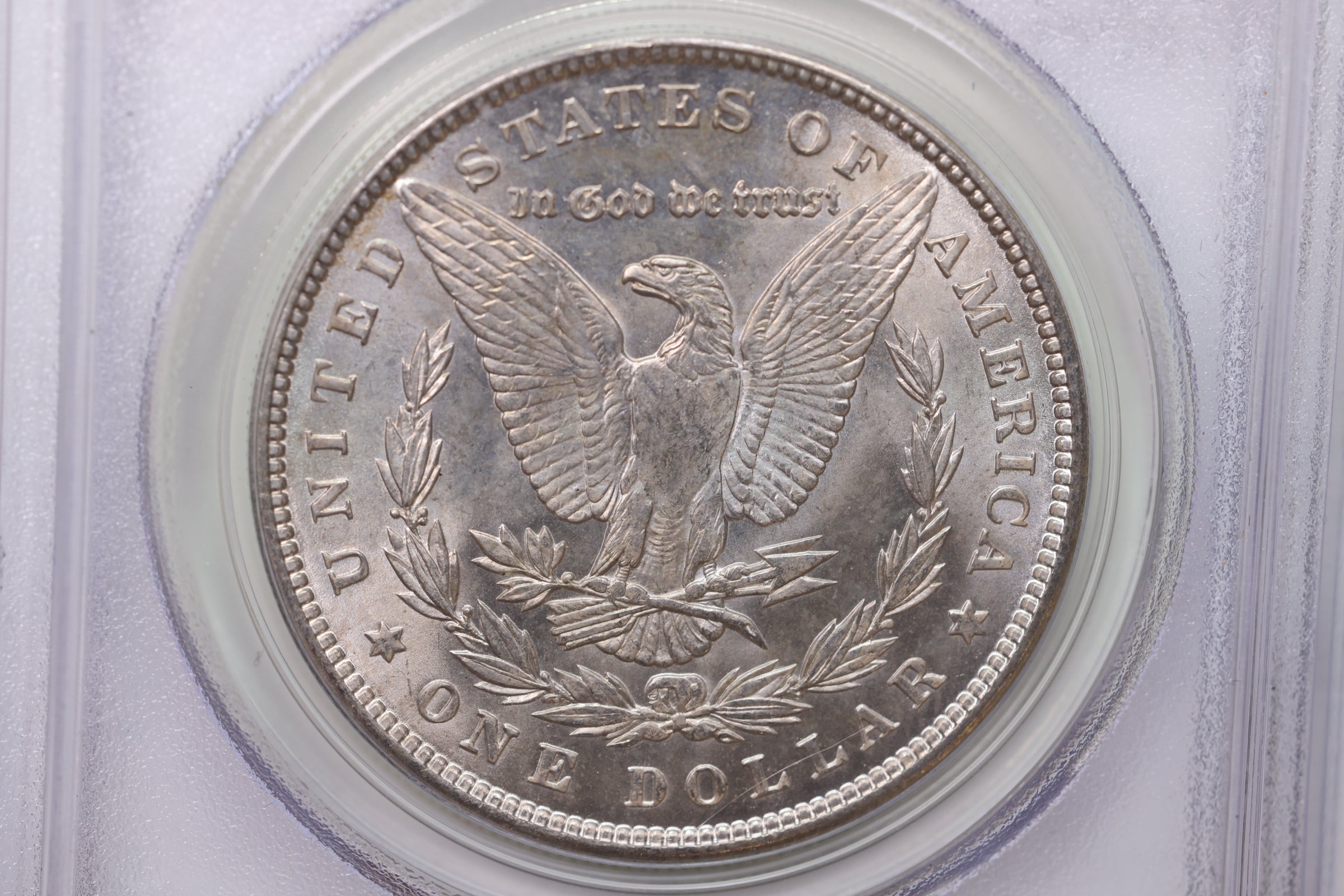 1900 Morgan Silver Dollar, PCGS Certified, MS62. Large SALE #88082