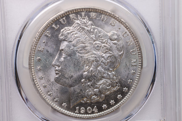 1904-O Morgan Silver Dollar, PCGS Certified, MS63. Large SALE #88084