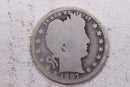 1897-O Barber Silver Quarter., About Good+., Circulated Coin., Store