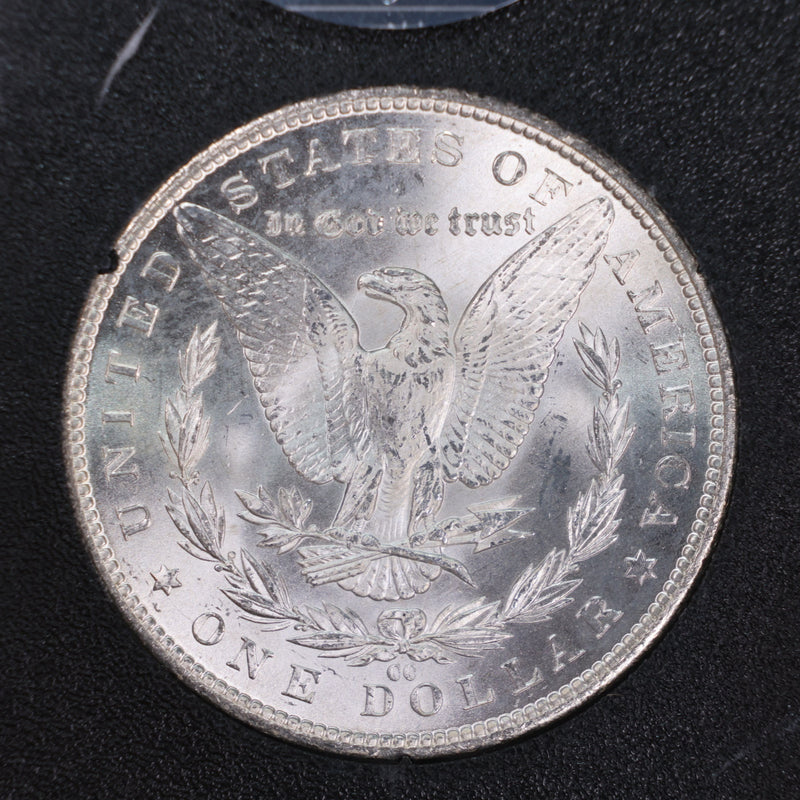 1884-CC Morgan Silver Dollar., 'GSA'., CAC Grading., MS63., STORE