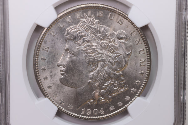1904 Morgan Silver Dollar., NGC Graded MS-63. SALE #88093