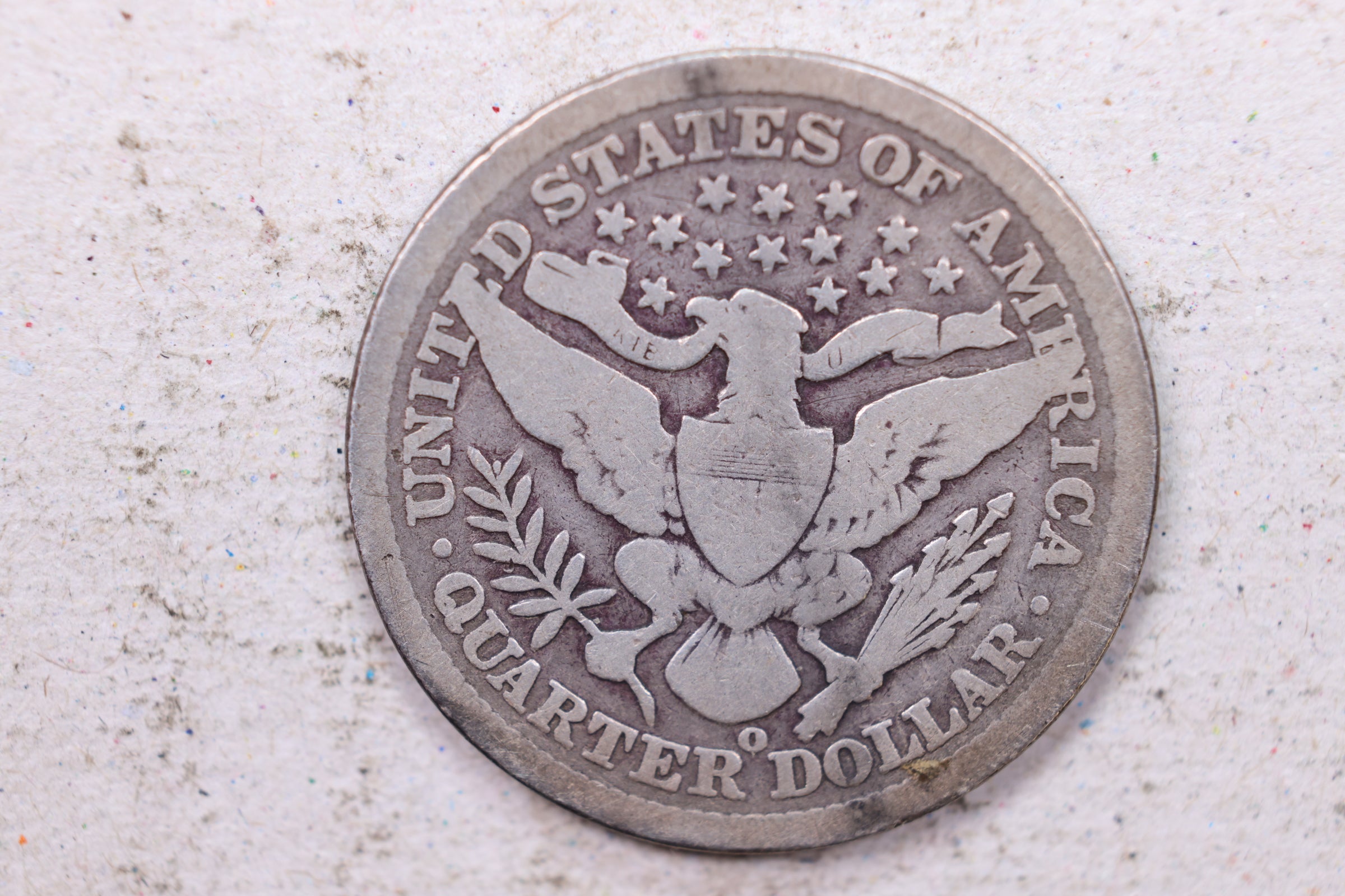 1898-O Barber Quarter, Good Circulated Coin, Store #1371