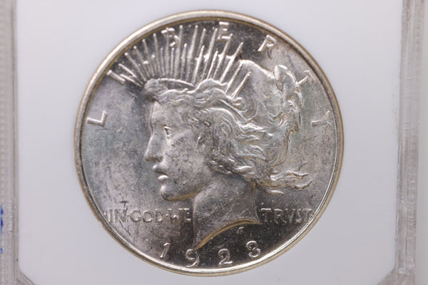 1923-D Peace Silver Dollar., GEM BLAST WHITE, High Grade. SALE #88096