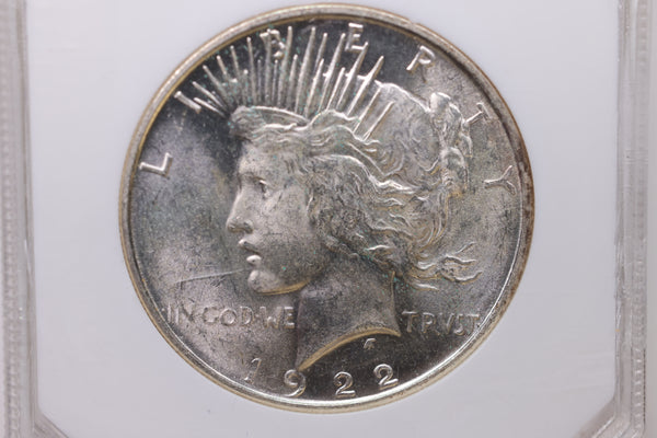 1922-D Peace Silver Dollar., GEM BLAST WHITE, High Grade. SALE #88097