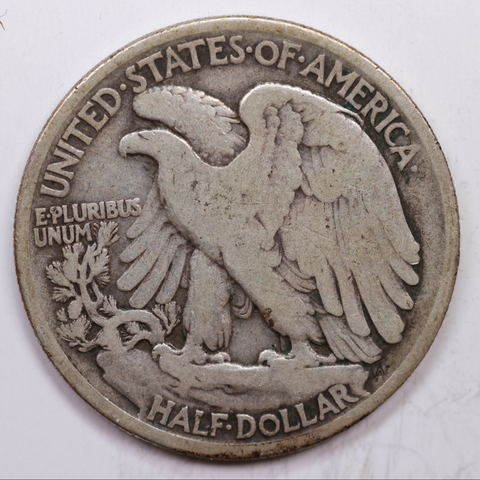 1918 Walking Liberty Half Dollar, Fine Circulated Coin, Store #HR1411