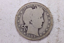 1903 Barber Silver Quarter., About Good., Circulated Coin., Store