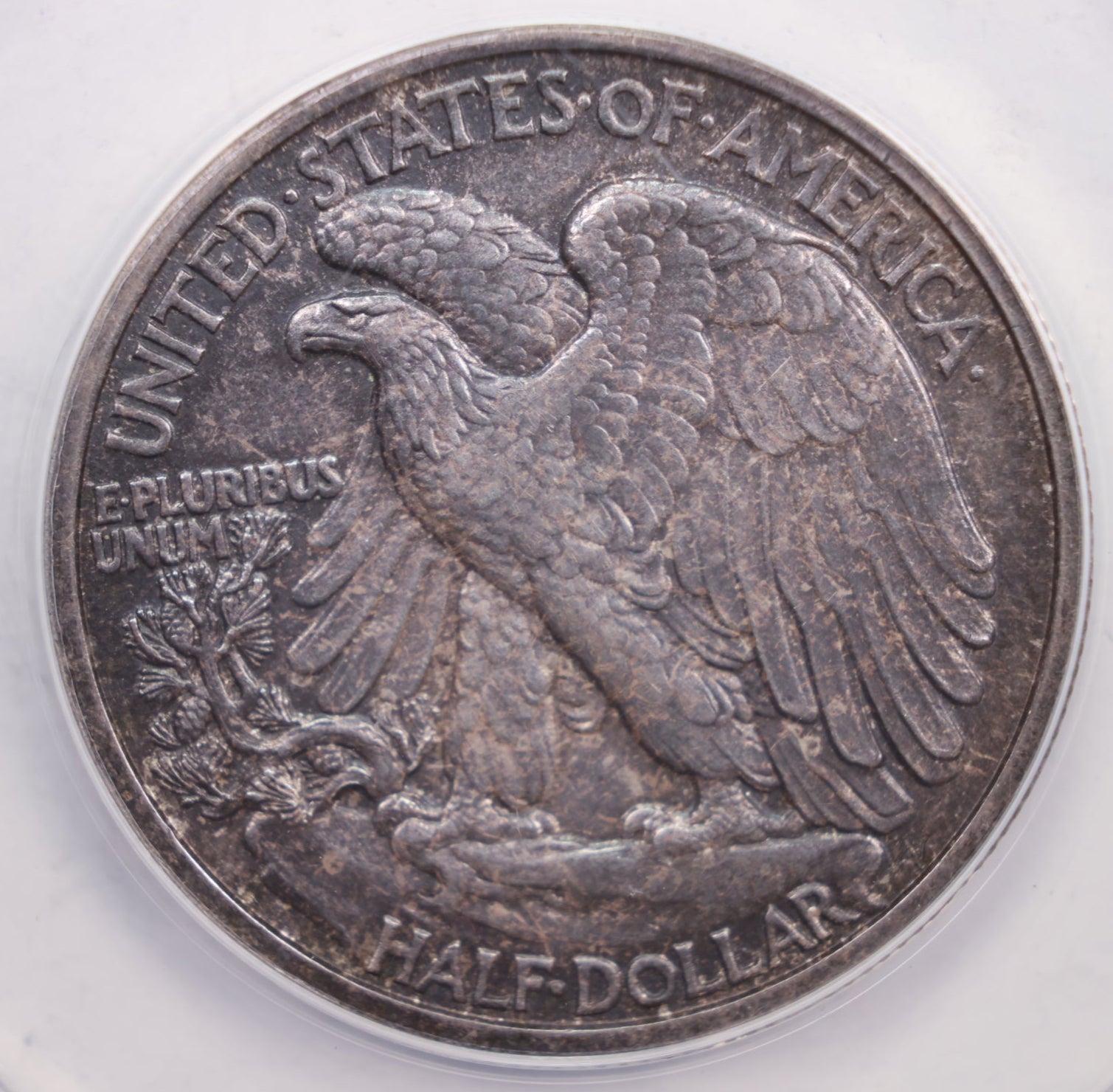 1916-D Walking Liberty Half Dollar., ANACS MS-62., Store Sale #GHR002
