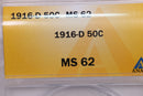 1916-D Walking Liberty Half Dollar., ANACS MS-62., Store Sale
