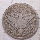 1904-O Barber Silver Quarter., Very Good., Circulated Coin., Store