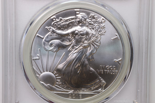 2016 American Silver Eagle, PCGS MS-70, SALE #88200