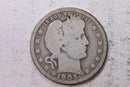 1905-O Barber Silver Quarter., Good., Circulated Coin., Store
