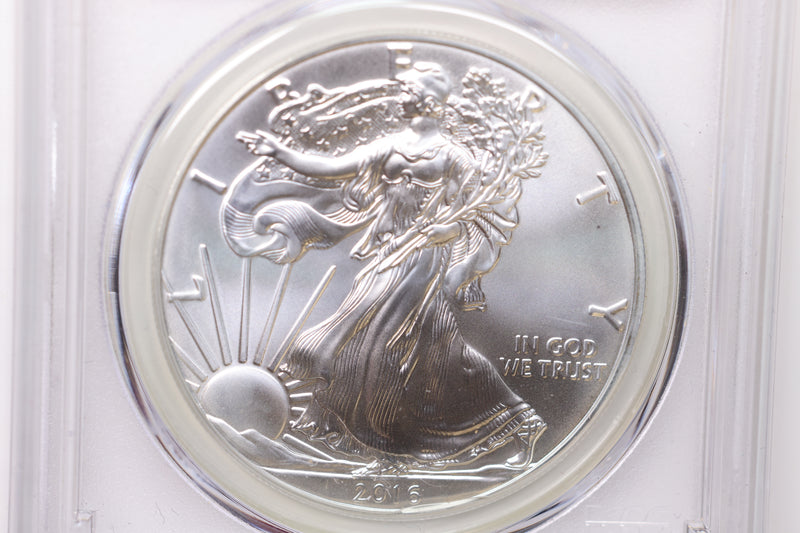 2016 American Silver Eagle, PCGS MS-70, SALE