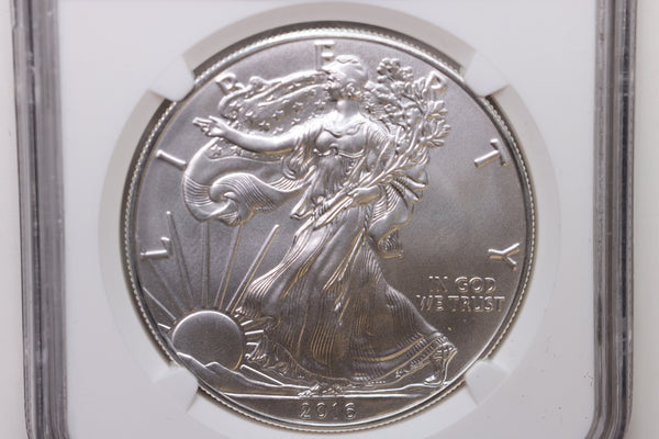 2016 American Silver Eagle, NGC MS-70, SALE #88201