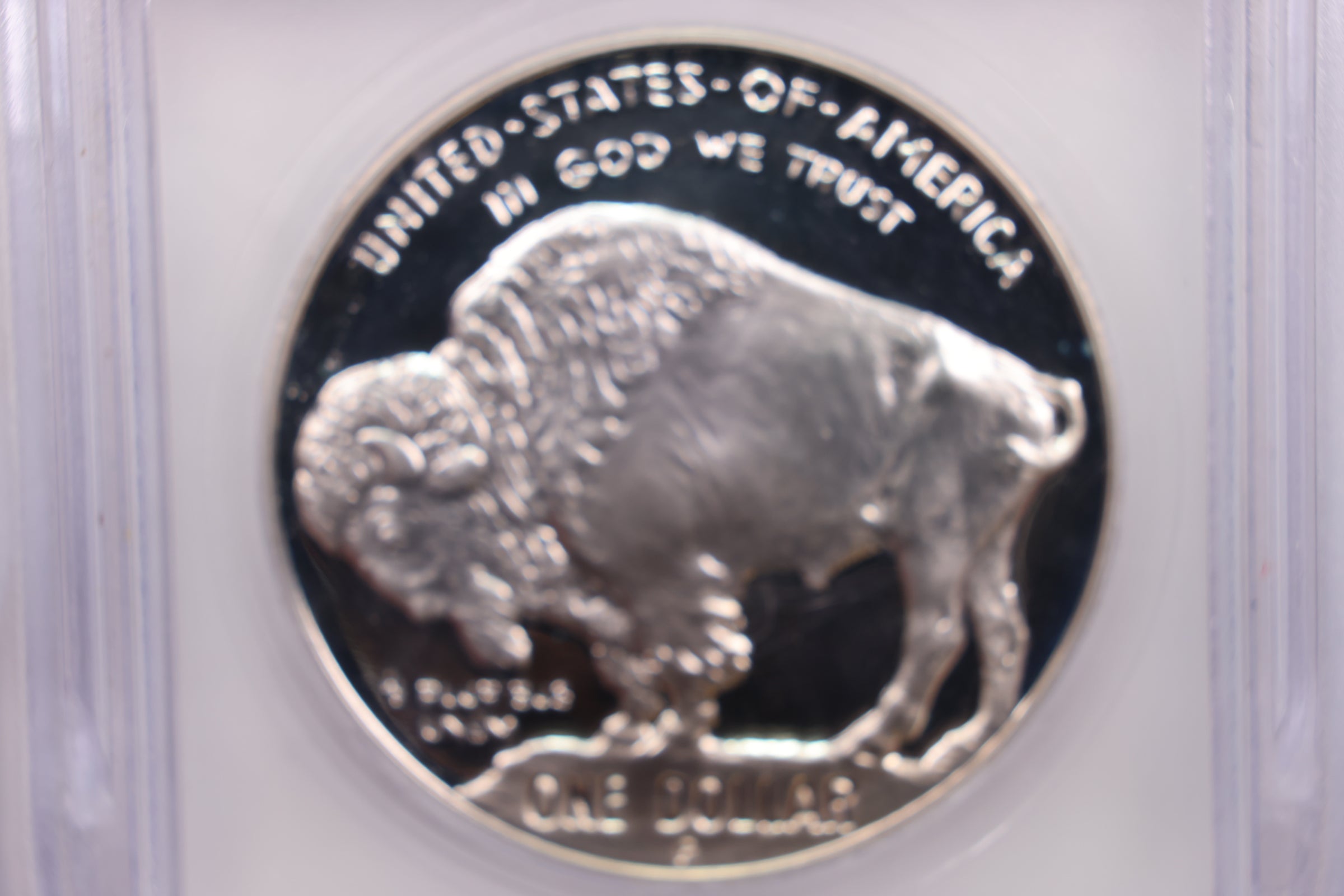 2001-P American Buffalo Commemorative, ICG PR70, Store #GMC165