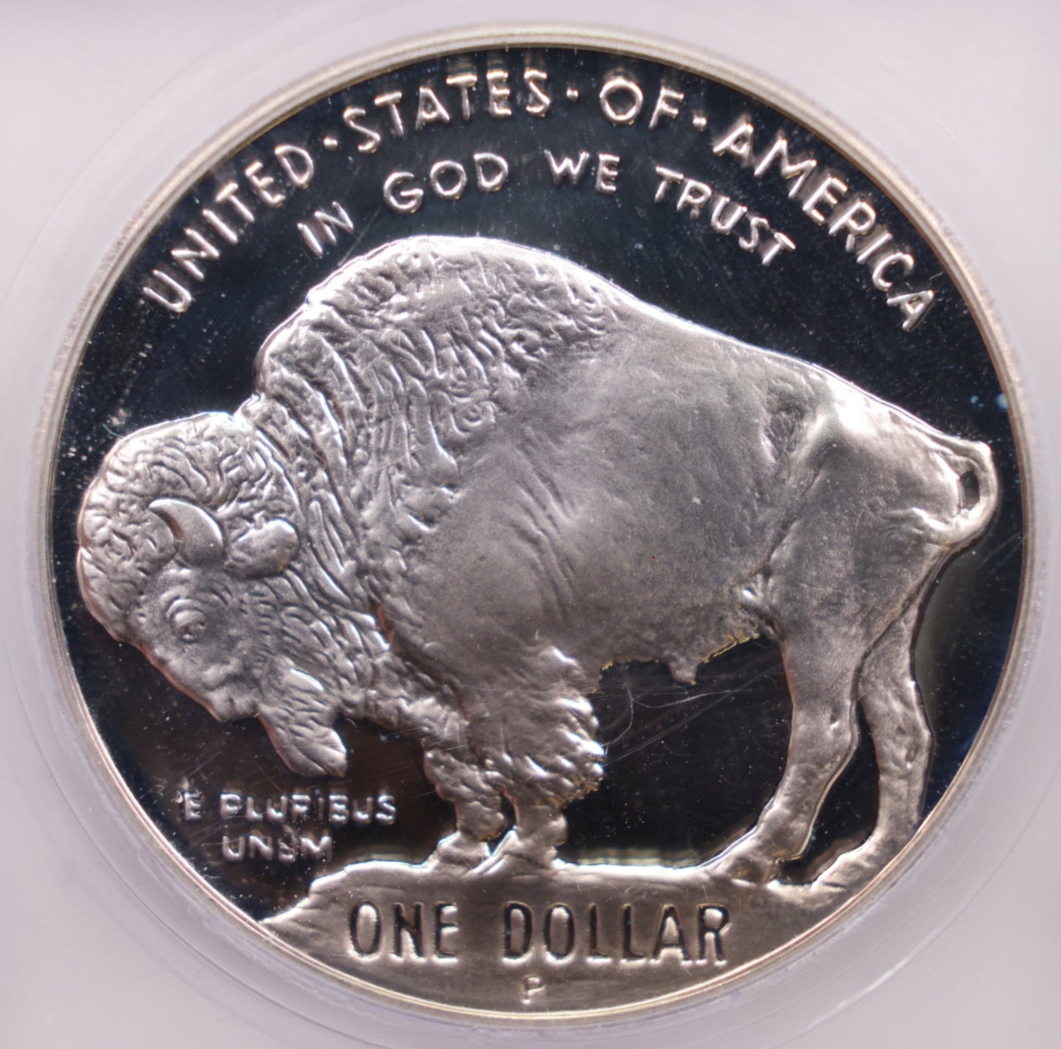 2001-P American Buffalo Commemorative, ICG PR70, Store #GMC165