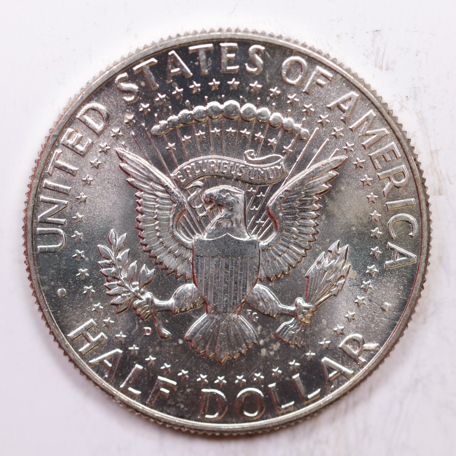 1964-D Kennedy Half Dollar, Uncirculated Coin, Store #HR1436