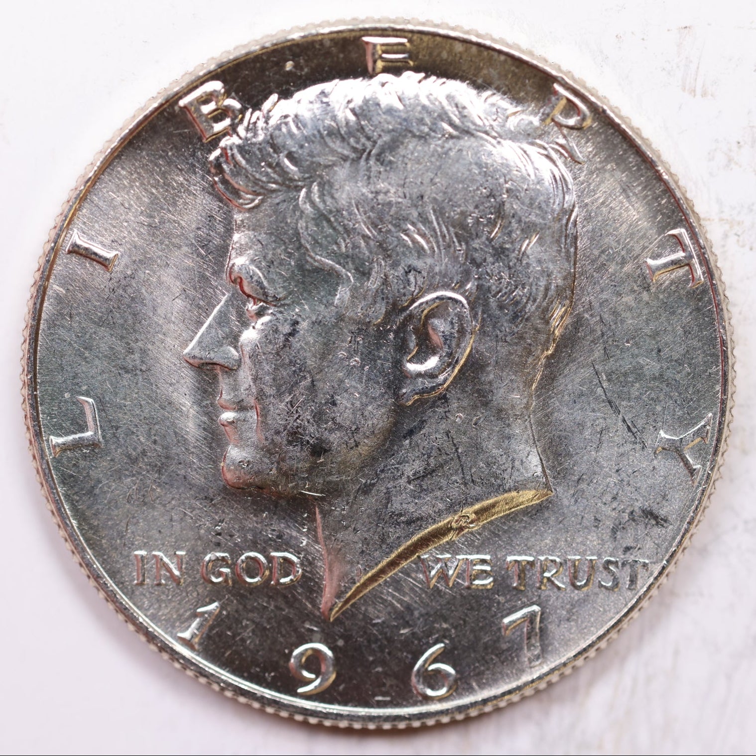 1967 Kennedy Half Dollar, Uncirculated Coin, Store #HR1439