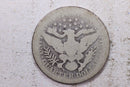 1907 Barber Silver Quarter., Good., Circulated Coin., Store