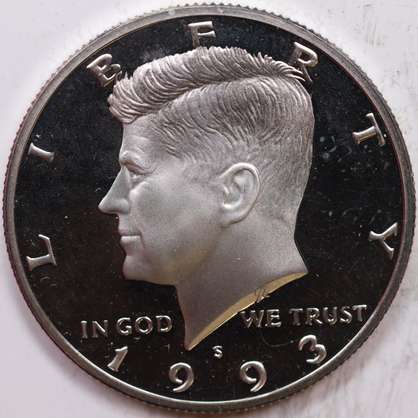 1993-S Kennedy Half Dollar, Proof Uncirculated Coin, Store #HR1444