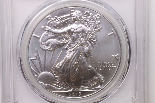 2017 American Silver Eagle, NGC MS-70, SALE #88203