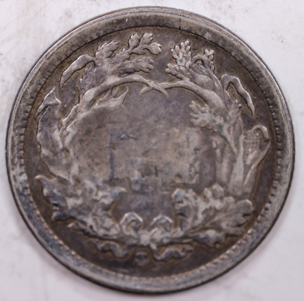 1867-S Seated Liberty Half Dime., Very Fine Details., Circulated Silver Coin., #HE0006