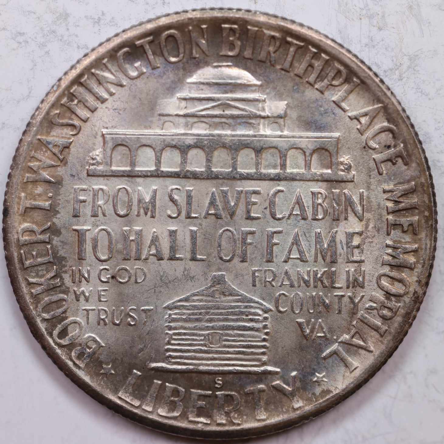1946-S Booker T. Washington Half Dollar Commemorative, Store #EC007