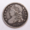 1833 Cap Bust Silver Dime., Fine., Circulated Coin., STORE