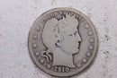 1910 Barber Silver Quarter., Very Good., Circulated Coin., Store