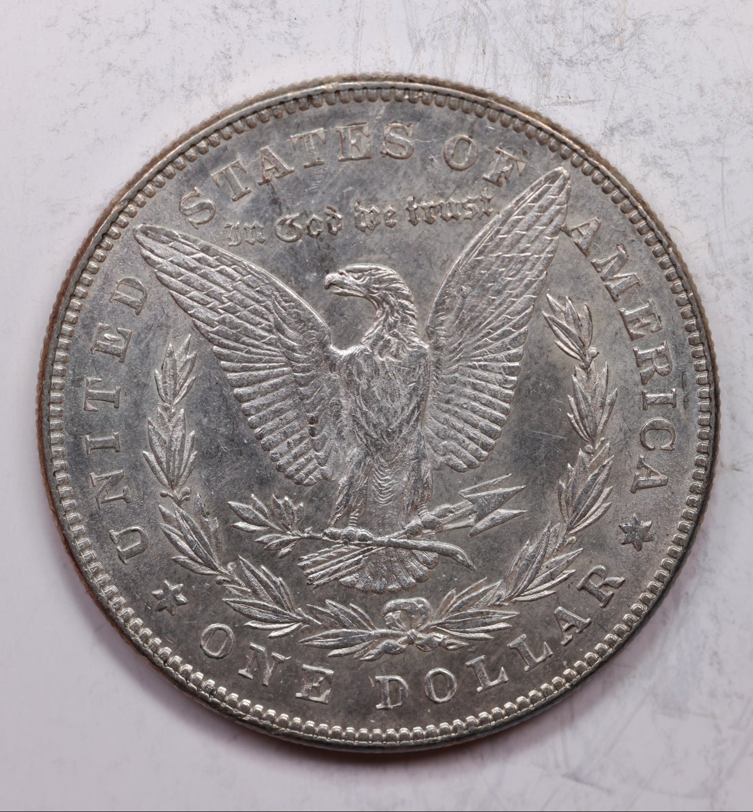 1878 Morgan Silver Dollar, 7TF, Mint State Coin, Store Sale #DR0100