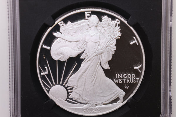 2023-S American Silver Eagle, First Day of Issue, SALE #88208