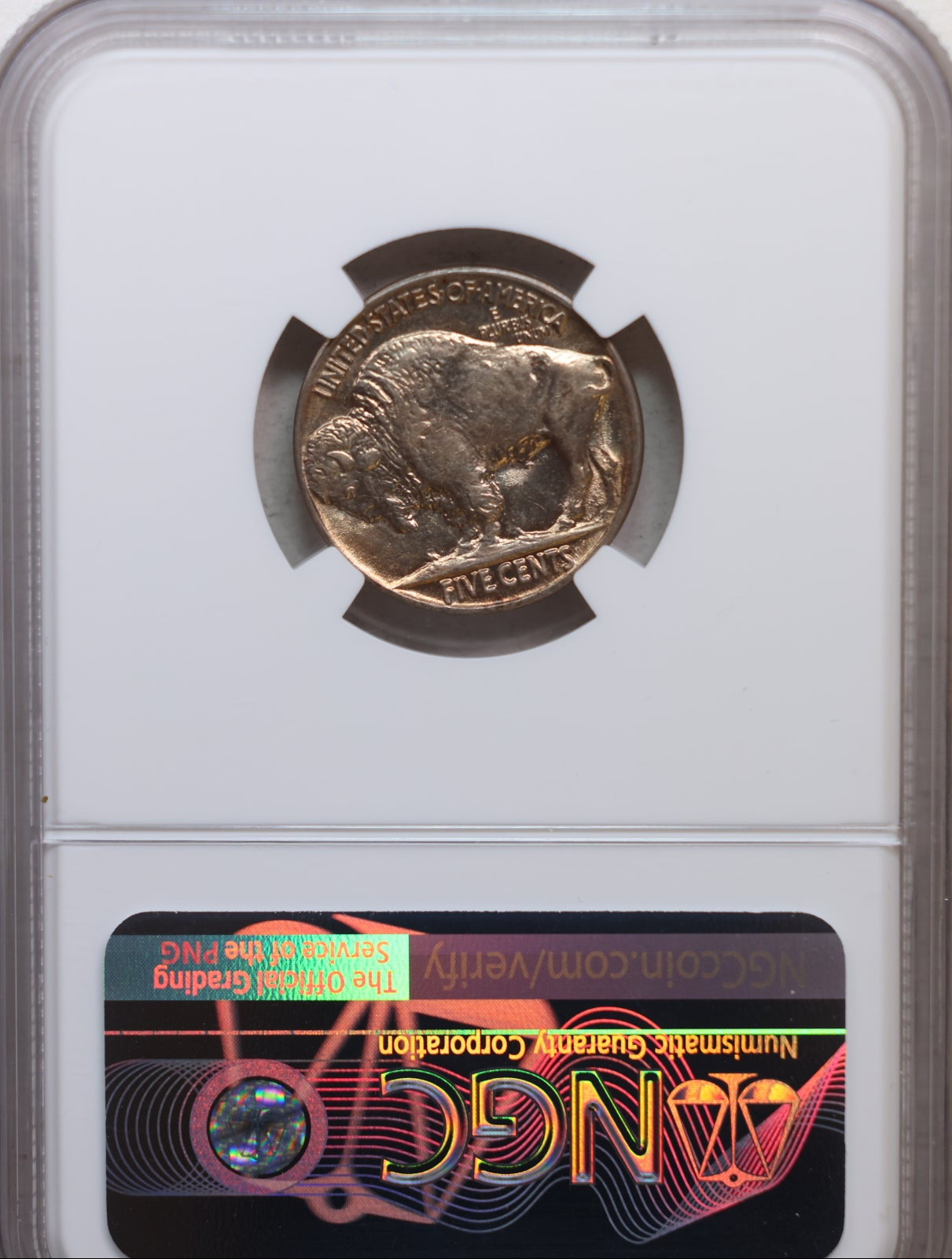 1916 Buffalo Nickel, 'Nice Eye Appeal', NGC AU-55, Collectible Coin. Store #GNL023.